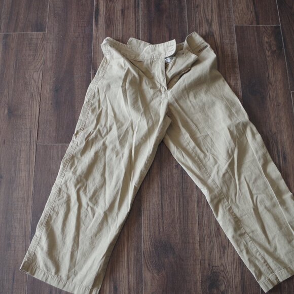 Tan Women Capris By Blumind - Picture 1 of 3